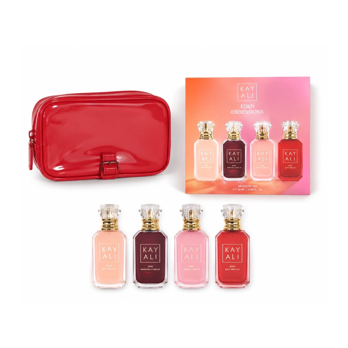 KAYALI Mirror Eden Obsessions Miniature Set | 4 × 30ml