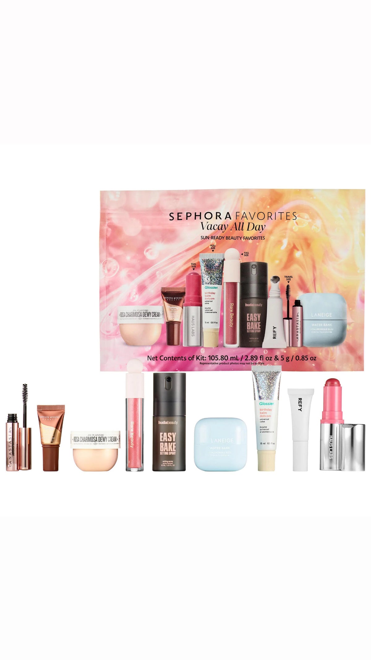 Sephora Favorites Vacay All Day Makeup & Skincare Set