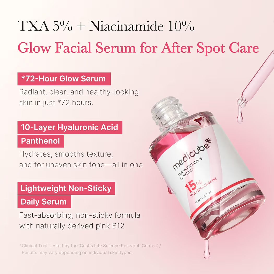 Medicube TXA Niacinamide 15% Serum | سيروم التفتيح والتصبغات - Dewie Glow
