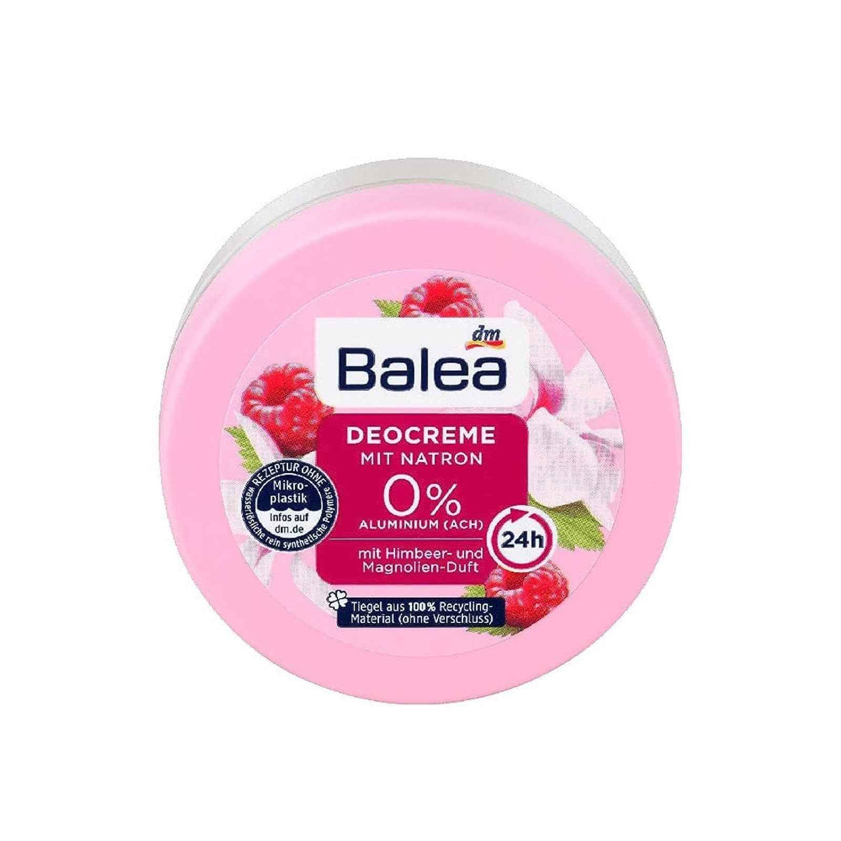 Balea Deocreme mit Natron – كريم مزيل العرق برائحة التوت والماغنوليا - Dewie Glow