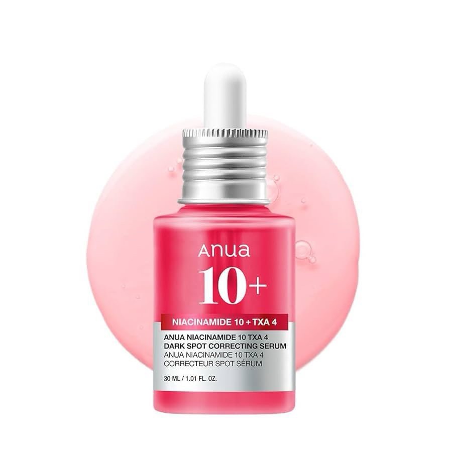 ANUA 10% Niacinamide, 4% Tranexamic Acid Serum, Ceramide, Hyaluronic Acid, Vitamin B12