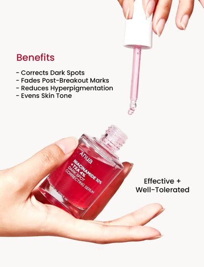 ANUA 10% Niacinamide, 4% Tranexamic Acid Serum, Ceramide, Hyaluronic Acid, Vitamin B12