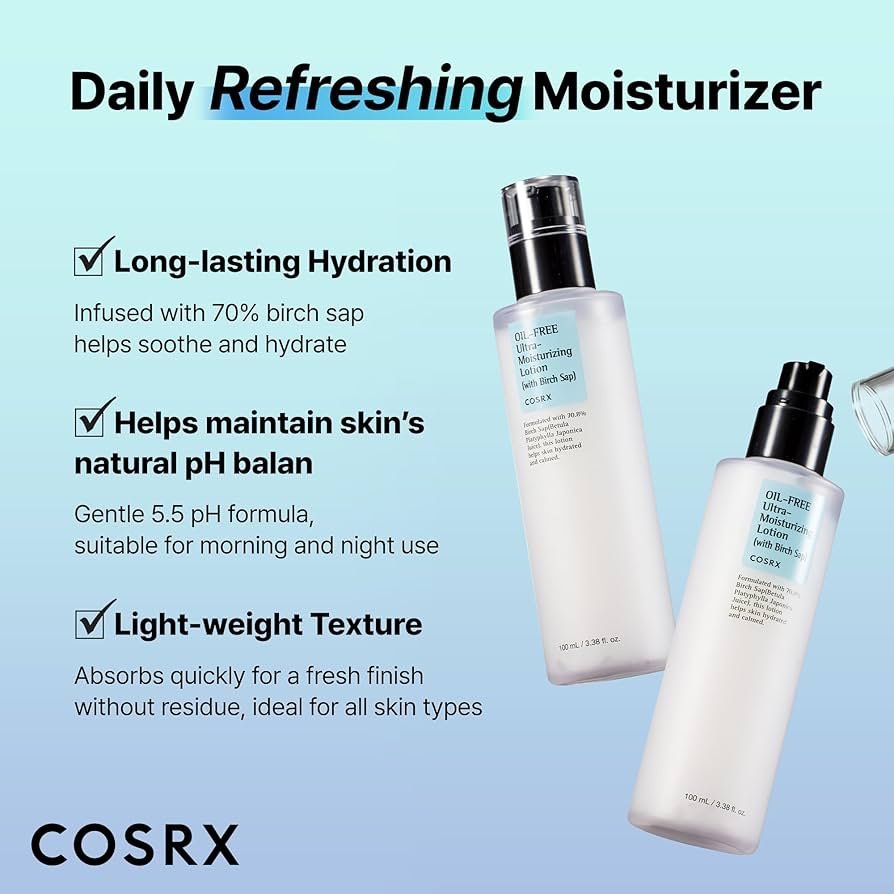 COSRX Oil-free Ultra-Moisturizing Lotion