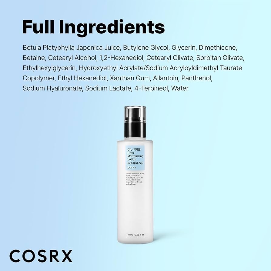 COSRX Oil-free Ultra-Moisturizing Lotion