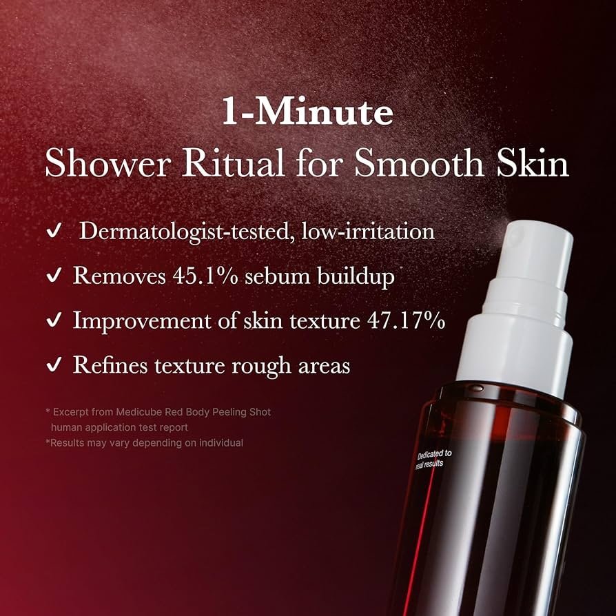 Medicube Red Acne Body Peeling Shot Spray Cleanser
