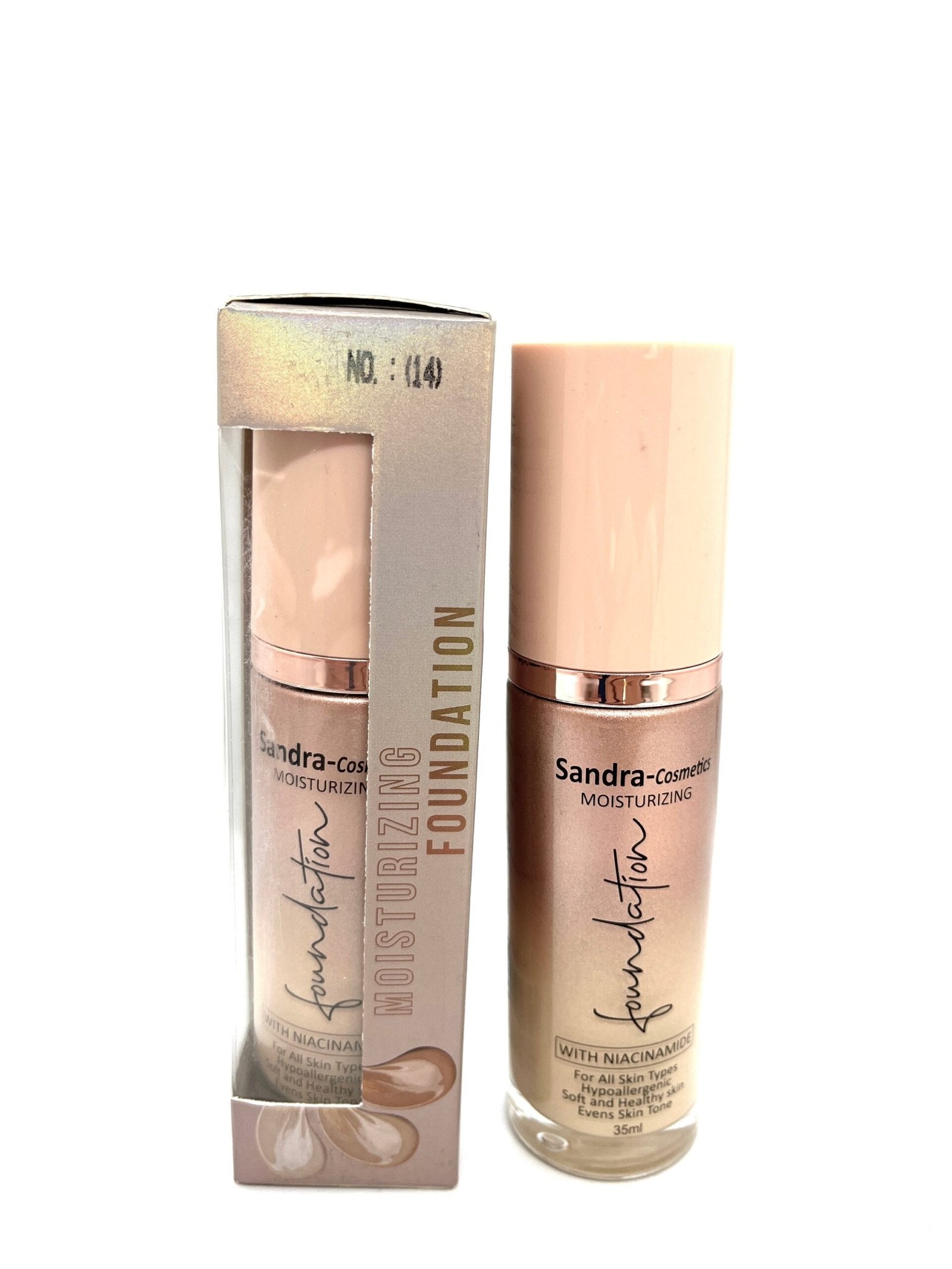 Sandra Moisturizing Foundation - كريم اساس ساندرا