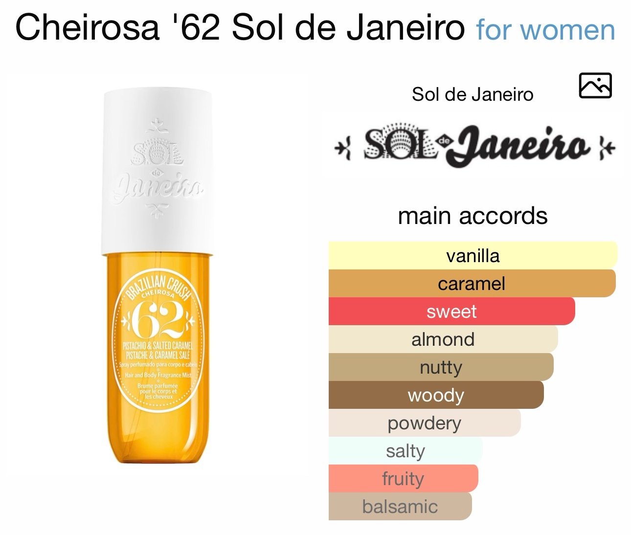Sol de Janeiro Cheirosa 62 Body Mist - Mirror Original