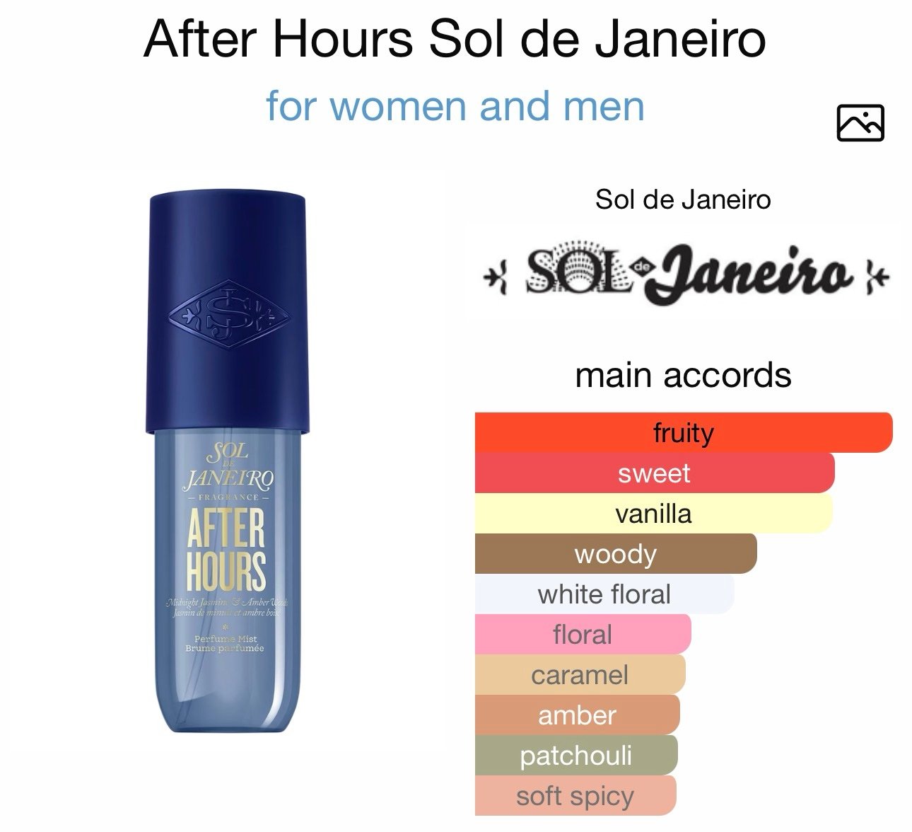 Sol de Janeiro After Hours Body Perfume Mist - Mirror Original