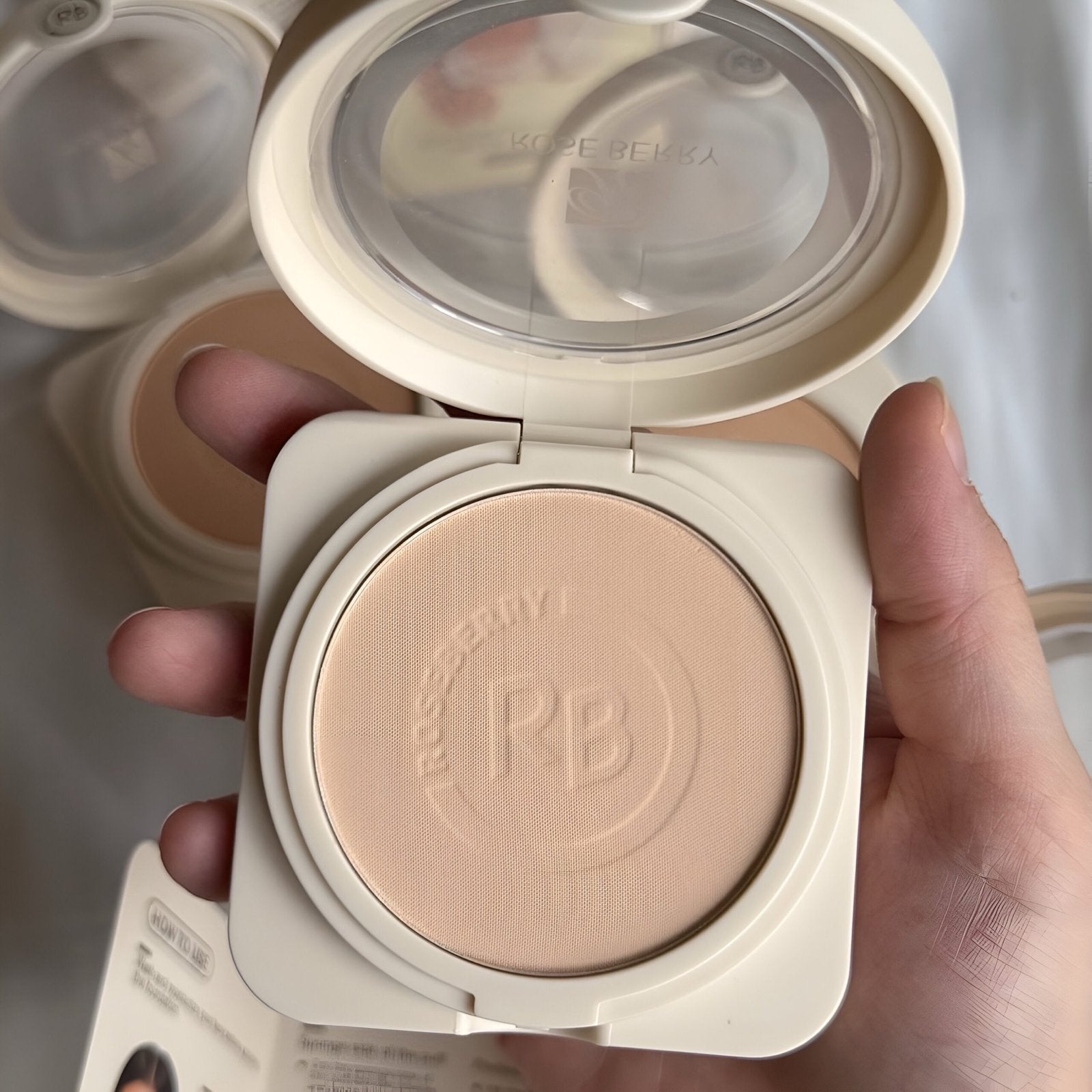 Rose Berry Foundation Compact Powder