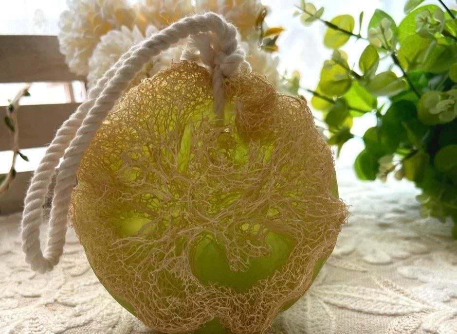 Soap Lofah - صابون الليفة: تقشير ورغوة