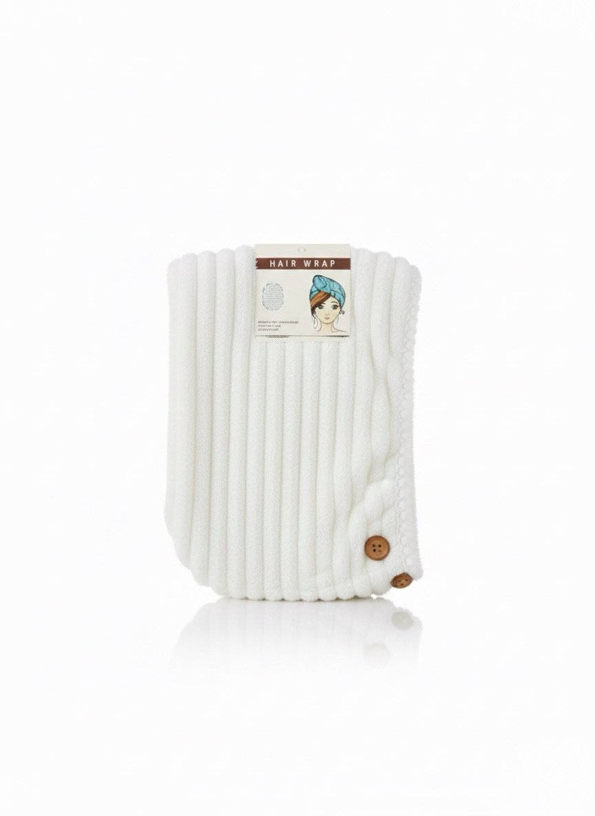 Microfiber Hair Quick Drying Towel - فوطه مايكروفايبر لتجفيف الشعر