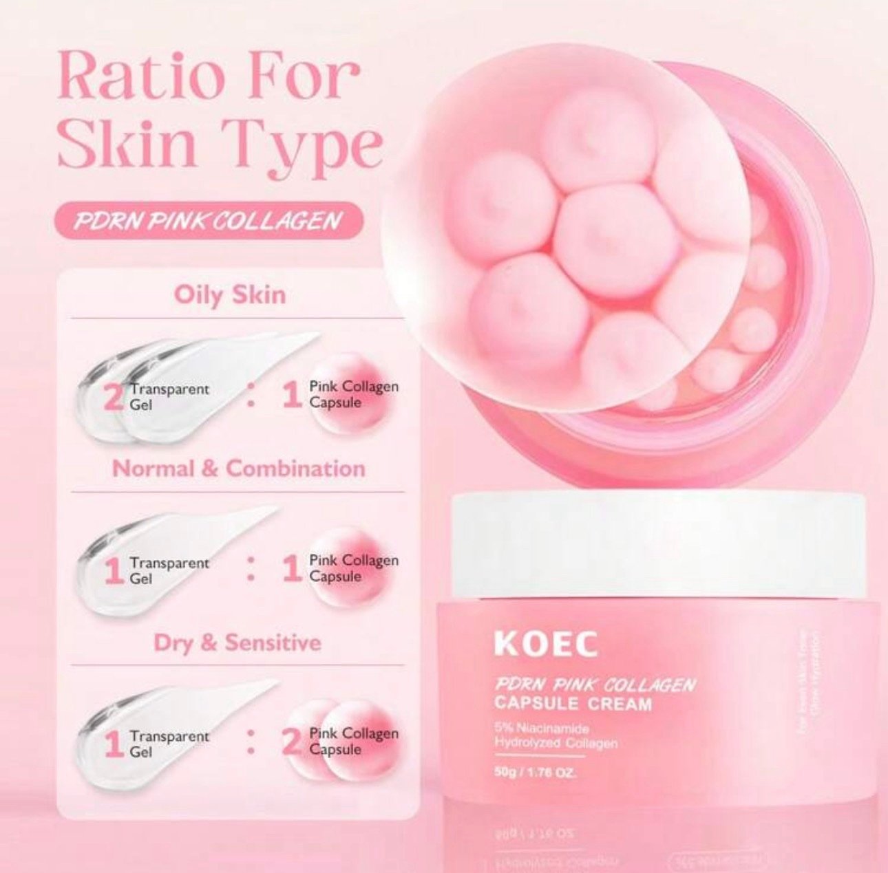 KOEC PDRN Pink Collagen Duo