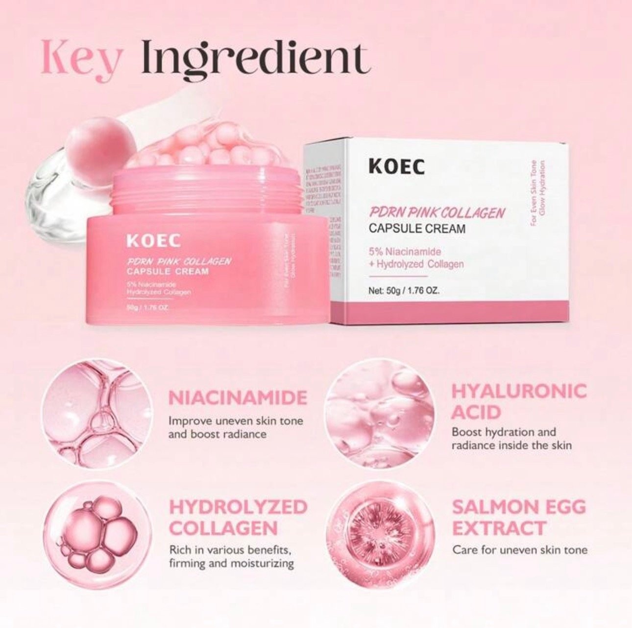 KOEC PDRN Pink Collagen Duo