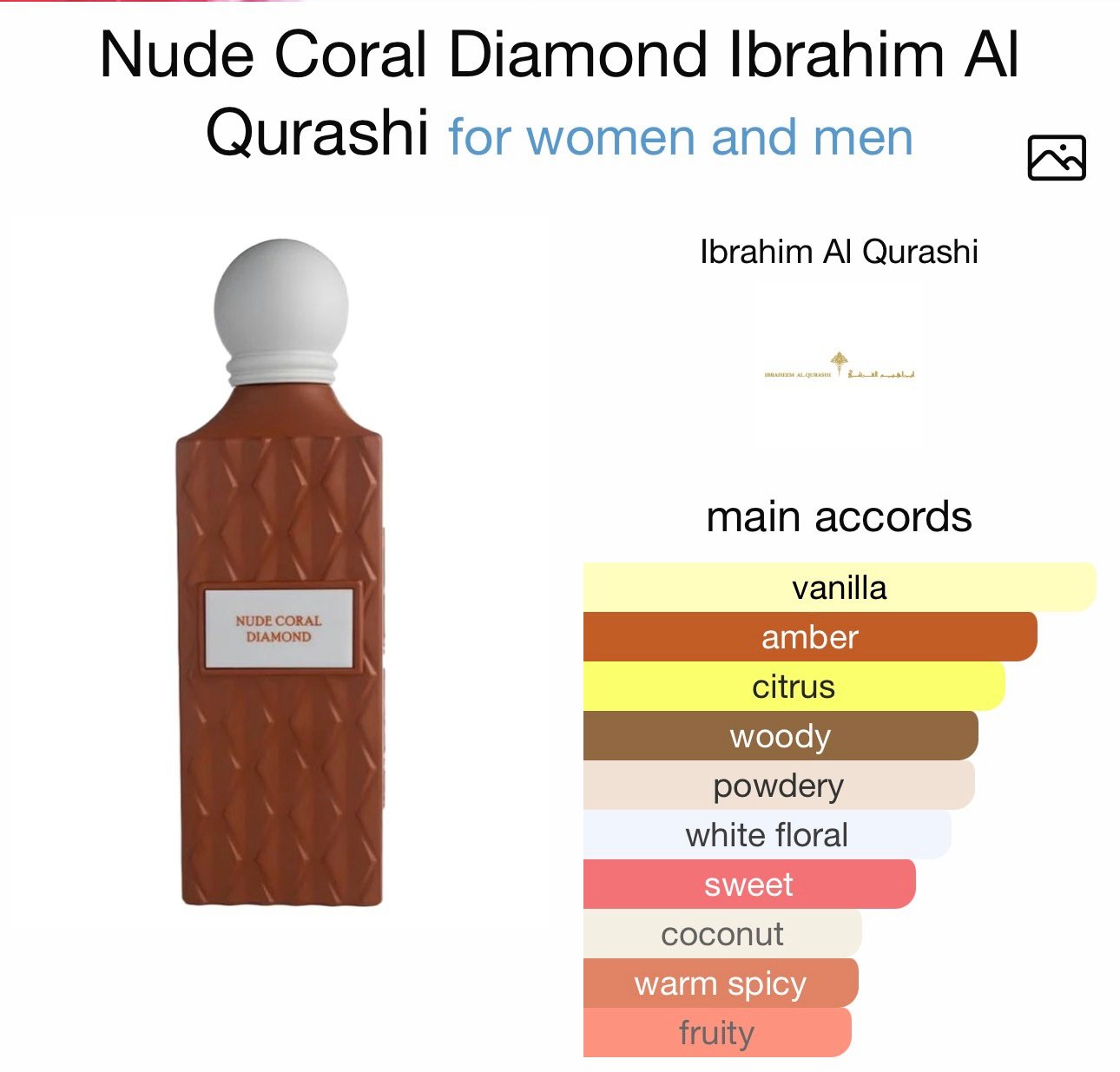 Nude Coral Diamond Perfume