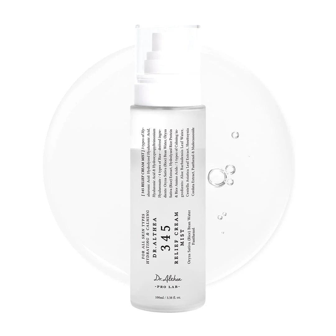 Dr. Althea 345 Relief Cream Mist Spray | بخاخ دكتور ألثيا 345 لتهدئة وترطيب البشرة