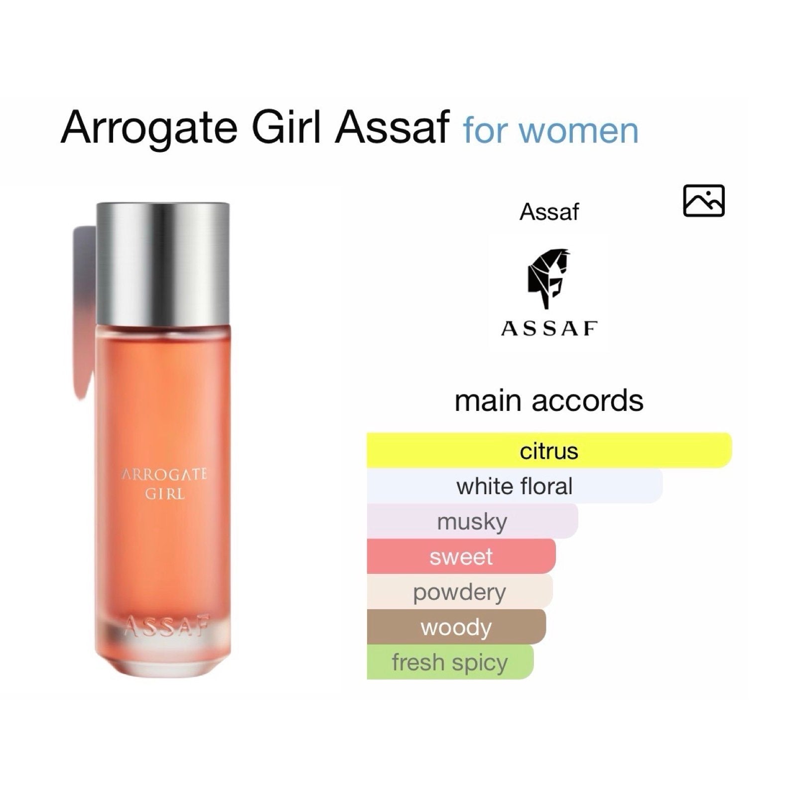 ASSAF Arrogate Girl Perfume