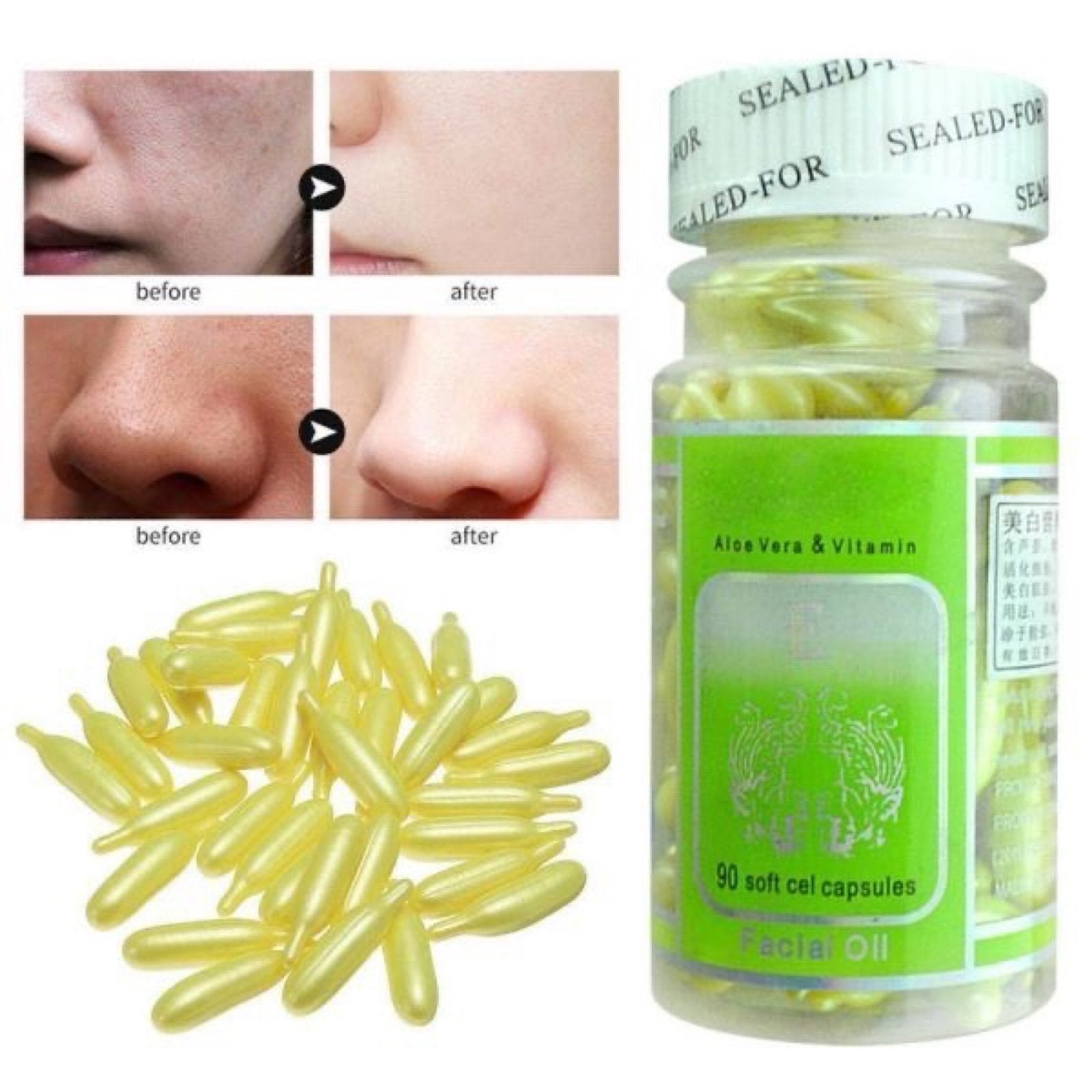 Vitamin E Skin &amp; Hair Capsules