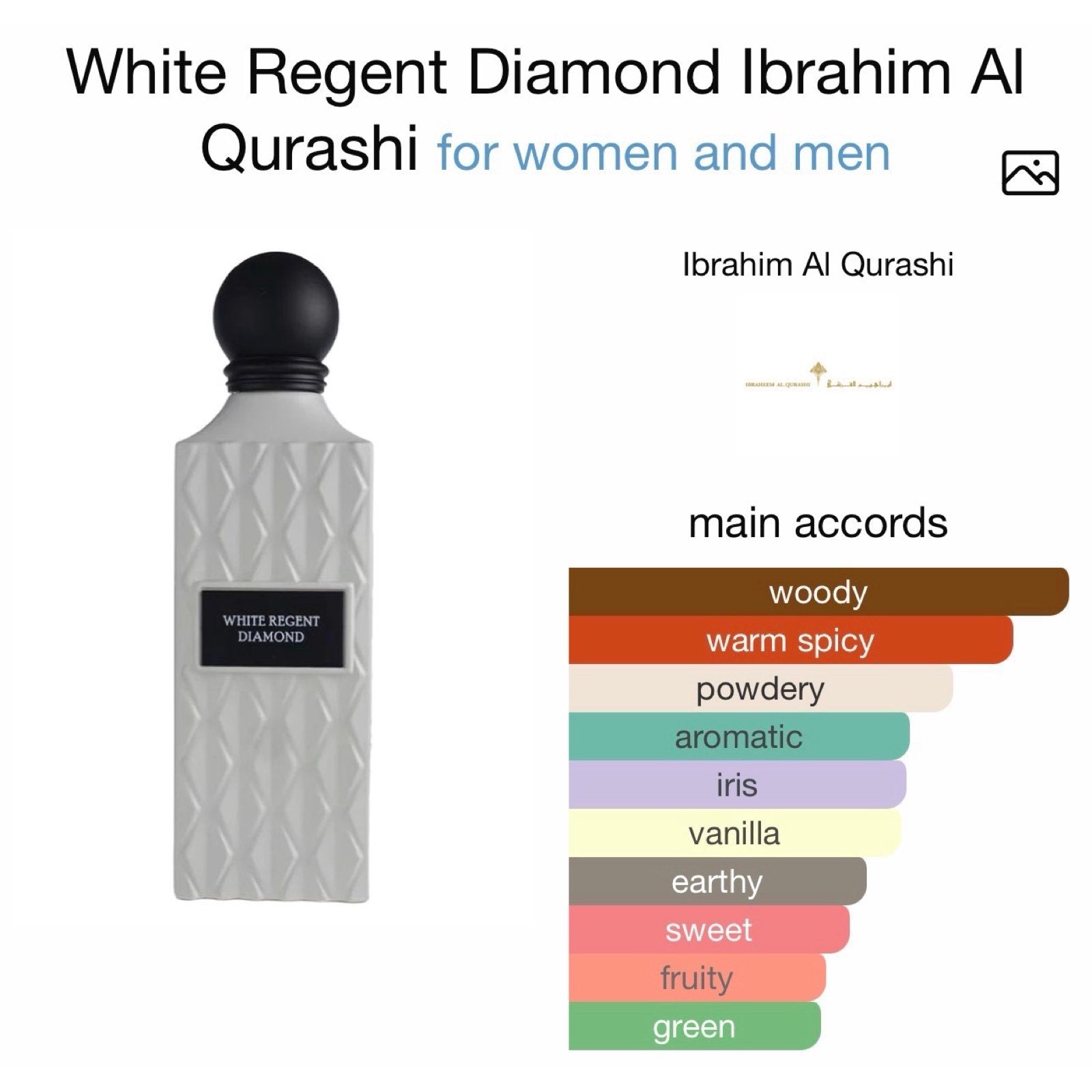 IBRAQ White Regent Diamond Perfume