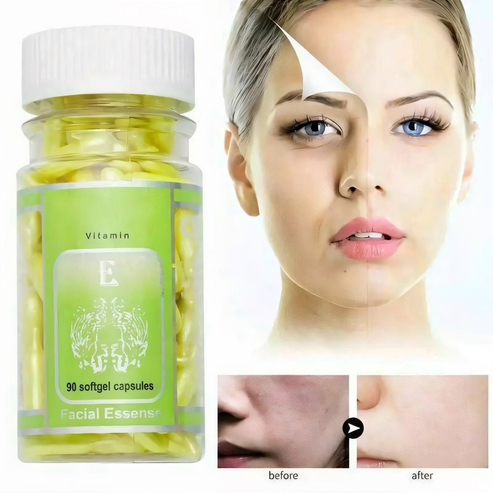 Vitamin E Skin &amp; Hair Capsules