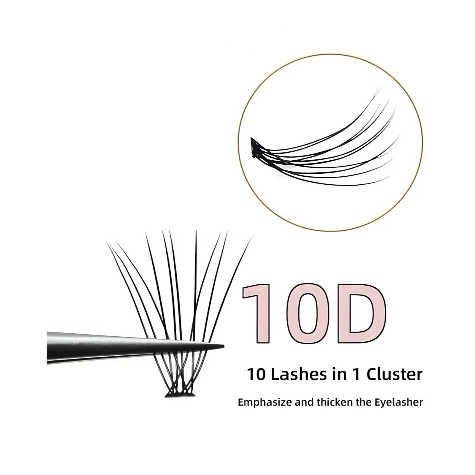 Individual Lashes 8-12 mm - 60pcs