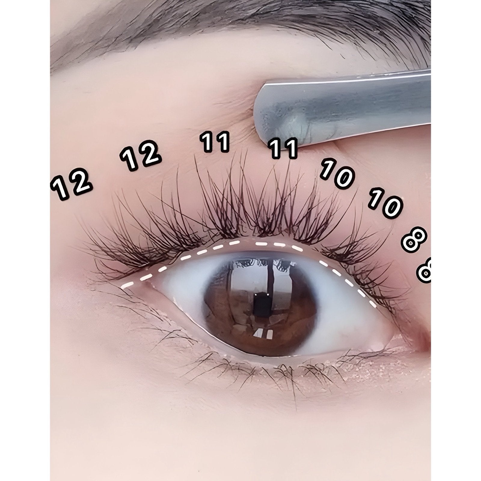Individual Lashes 8-12 mm - 60pcs