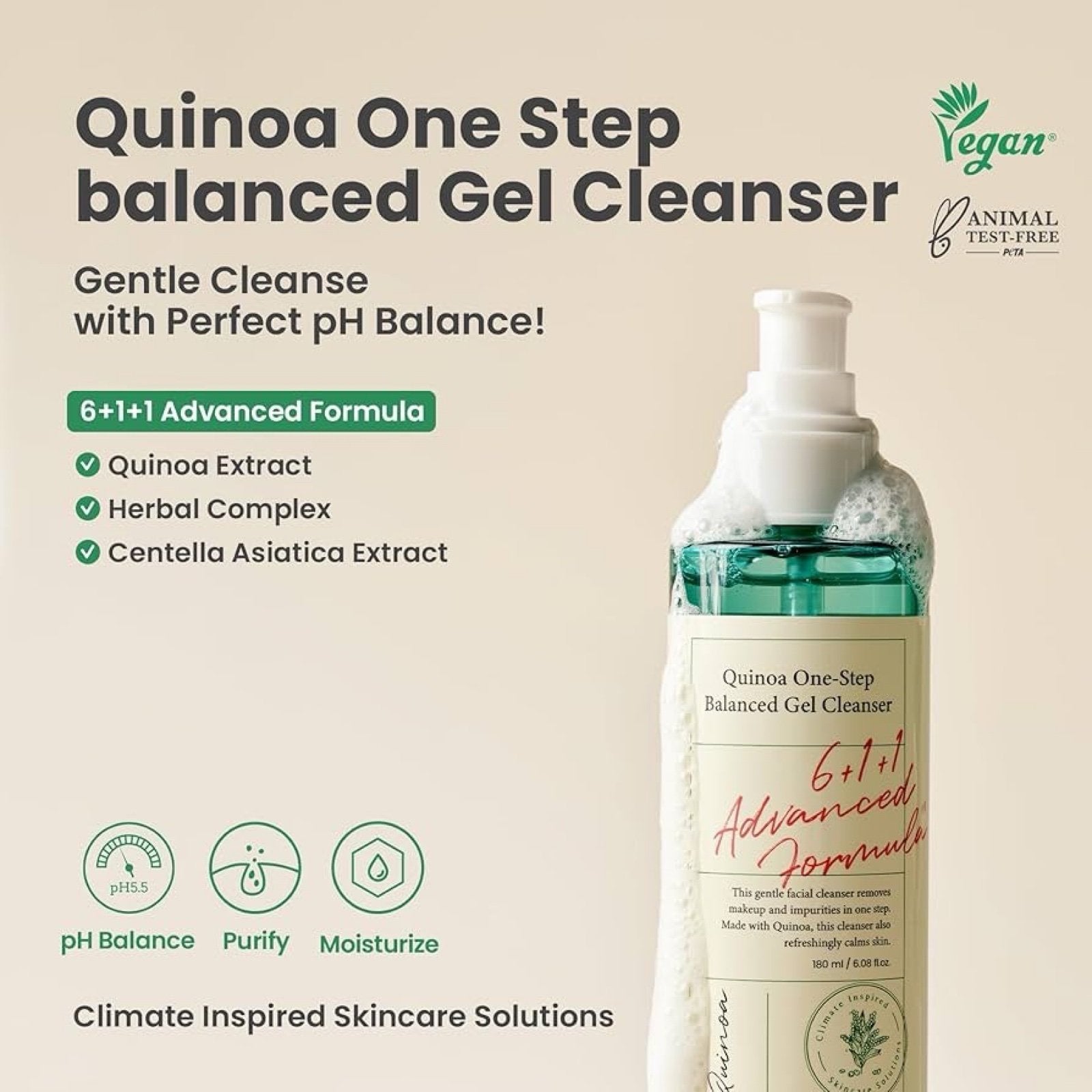 Axis-Y Quinoa Balanced Gel Cleanser