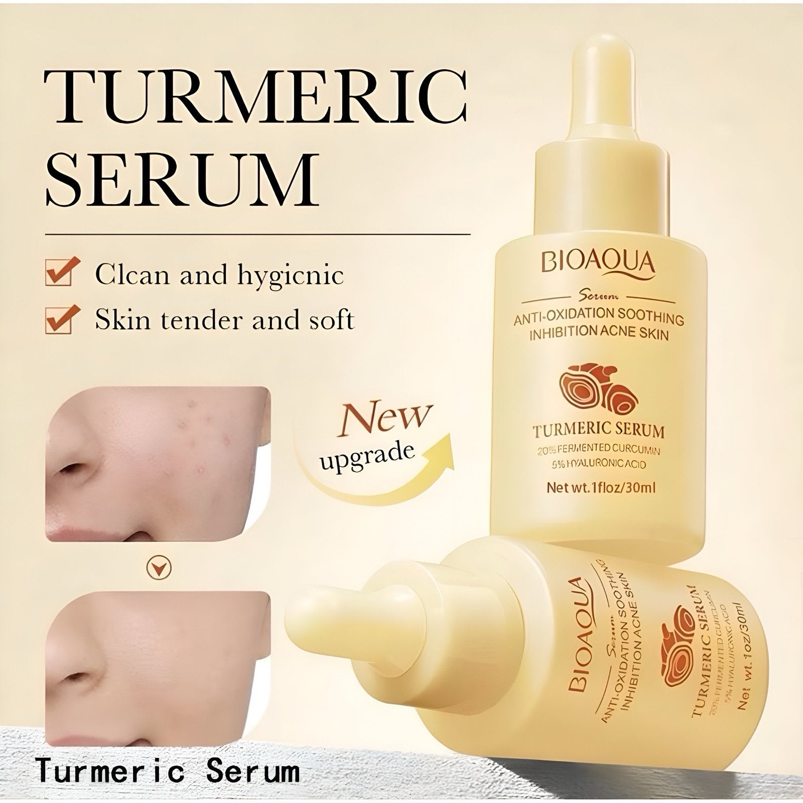 Bioaqua Turmeric Serum - 30ml