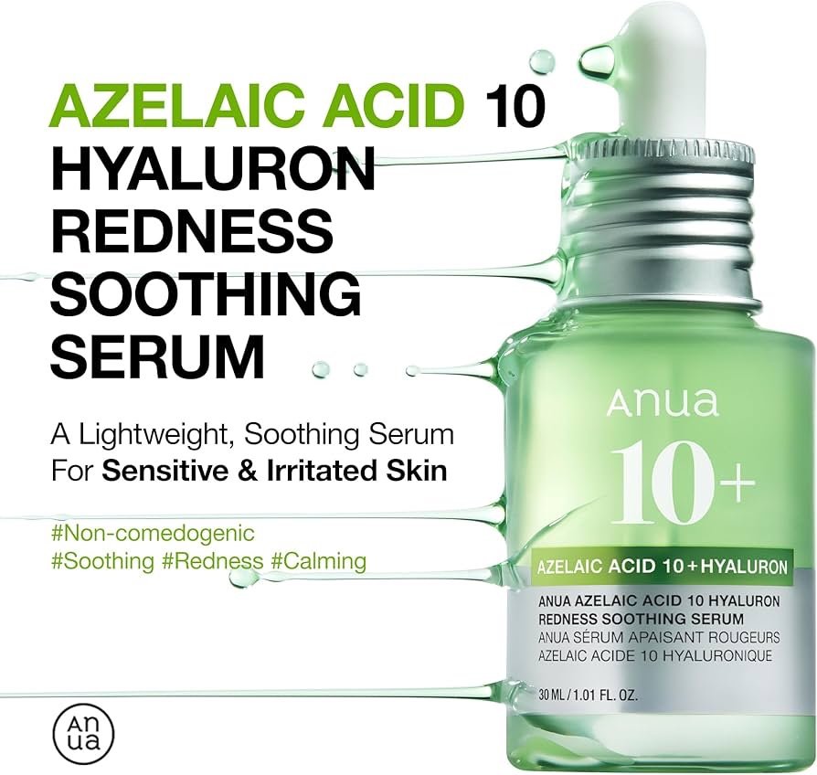 ANUA Azelaic Acid 10 Hyaluron Redness Soothing Serum 30ML - Image 6