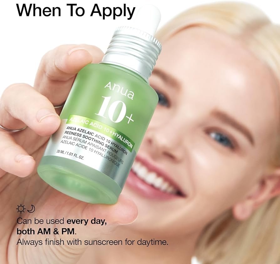 ANUA Azelaic Acid 10 Hyaluron Redness Soothing Serum 30ML - Image 3