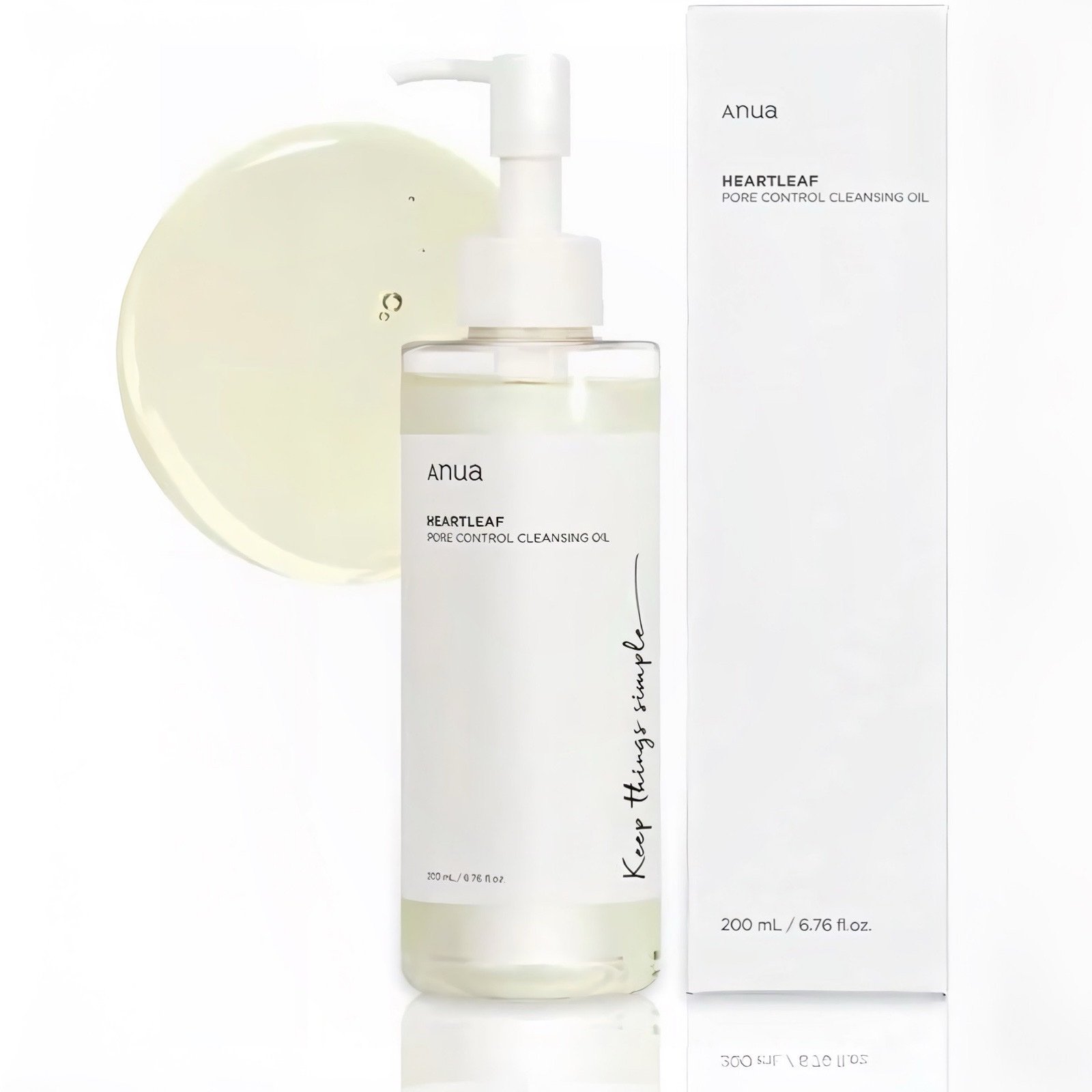 ANUA Original Heartleaf Pore Controlling Cleansing Oil - 6.76 fl oz / 200ML