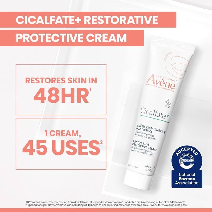 Avene Cicalfate Moisturizing and Repairing Cream - Image 2