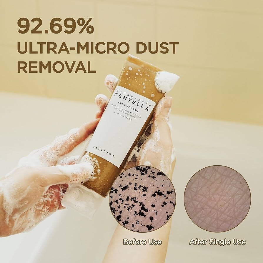 Skin1004 Centella Ampoule Foam Cleanser - 125ML - Image 3