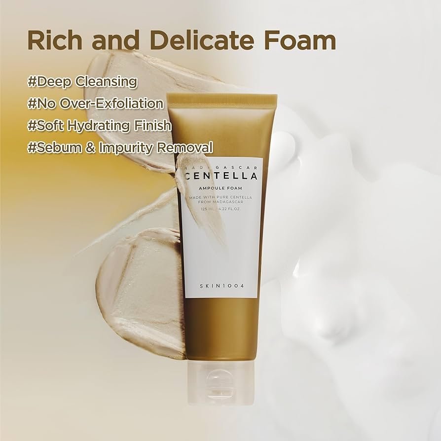 Skin1004 Centella Ampoule Foam Cleanser - 125ML - Image 7