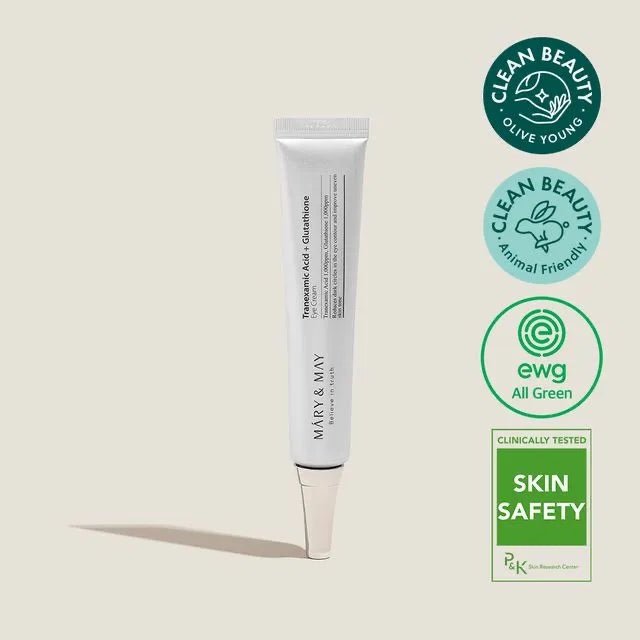 MARY & MAY Tranexamic acid + Glutathione Eye Cream - Image 4